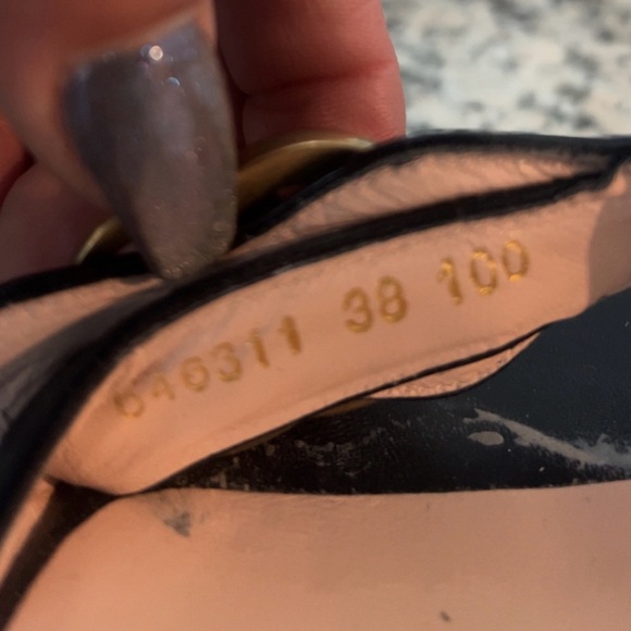 Gucci Leather Platform Espadrilles - Picture 5 of 6